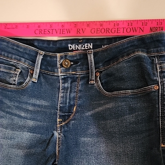 Levis Denizen Jeans Womens Size 4 Modern Ankle Skinny Blue Denim size 27 - Picture 5 of 12